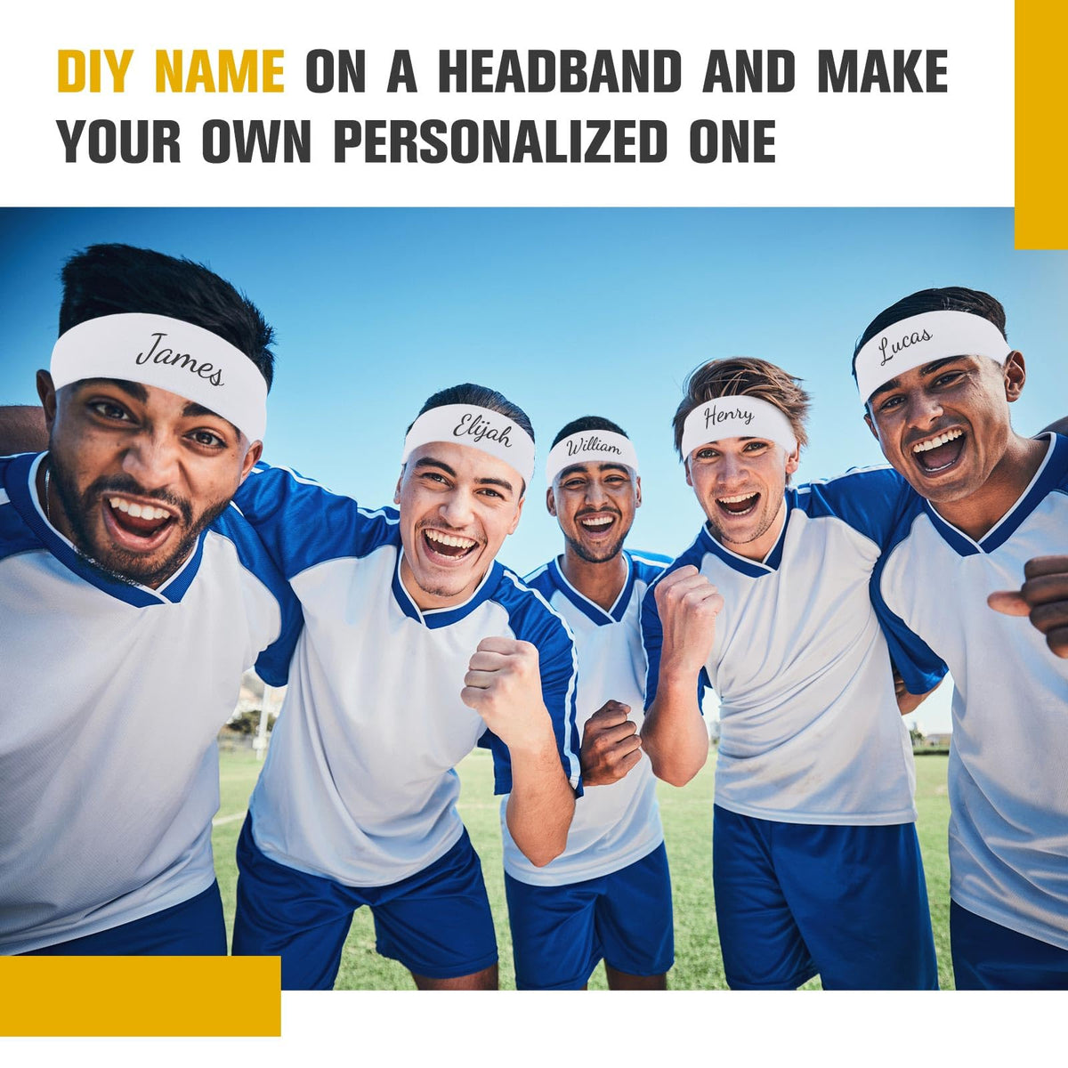 Hotop yoga and cardio headbands staying secure during stretches and sprints