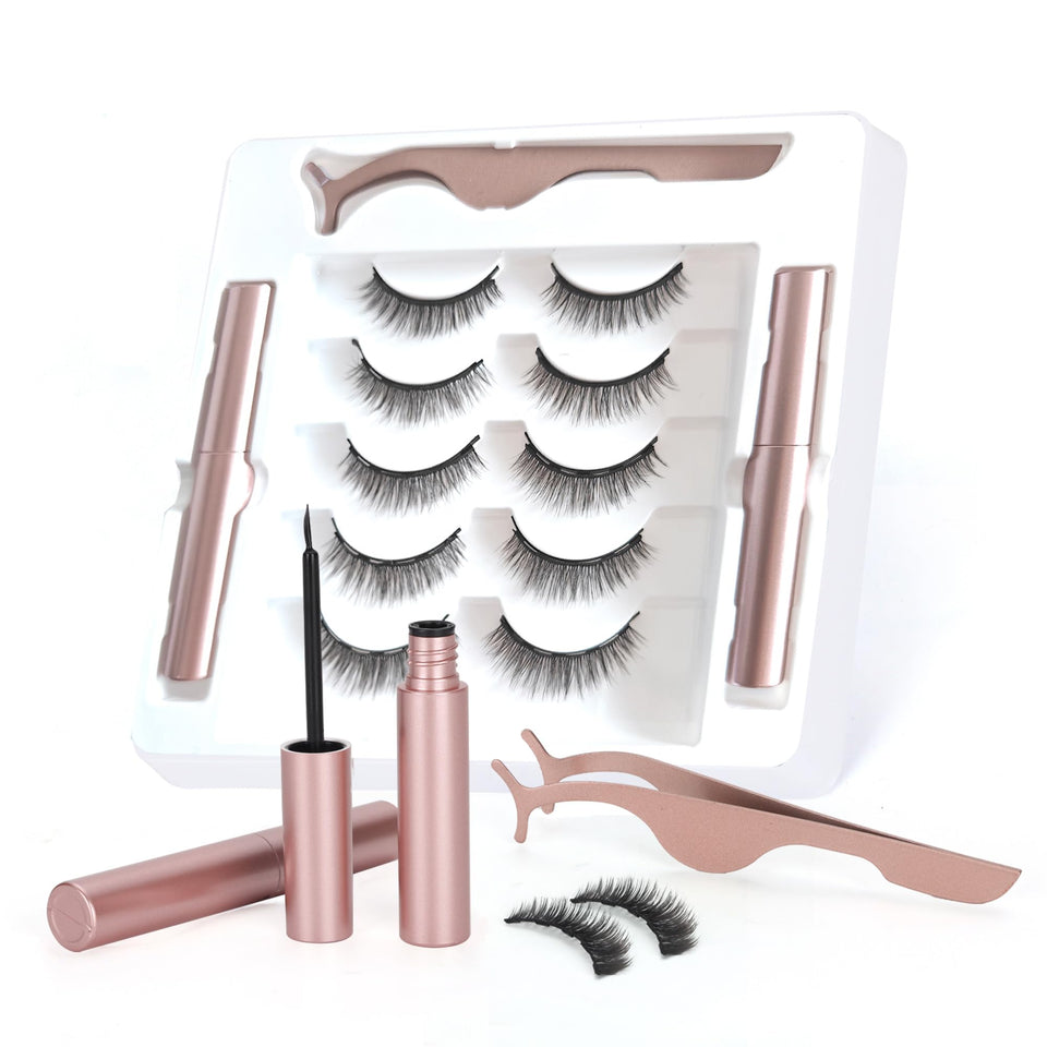 Houldhowd magnetic eyelashes packaging for easy, ready-to-wear glamour.