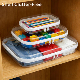 HOUPOUSEN transparent cosmetic bag for fast content discovery.