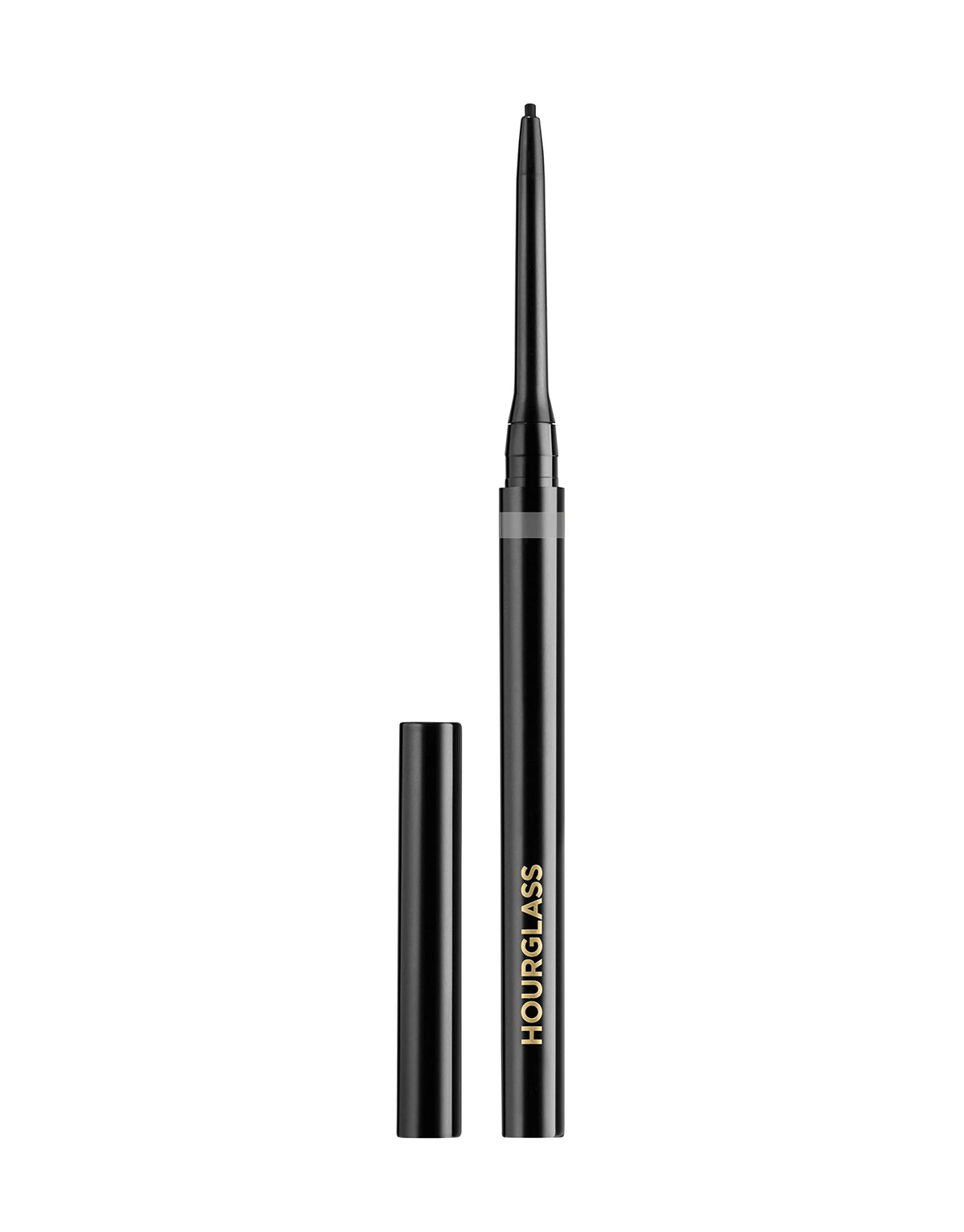 Hourglass Single Meteorite 1.5mm mechanical gel liner close-up for precise tightlining