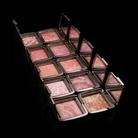Packaging of Hourglass Ambient Lighting Blush Ethereal Glow emphasizes vegan and cruelty-free promise