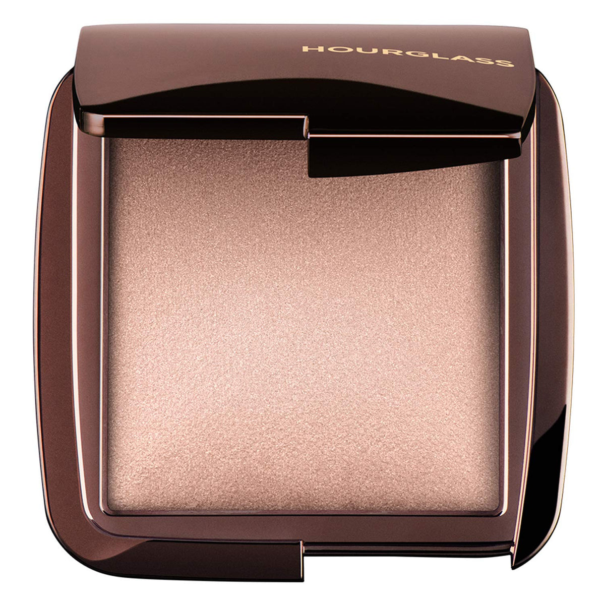 Hourglass Ambient Lighting Finishing Powder in Luminous Light shade for a soft, camera-ready glow.