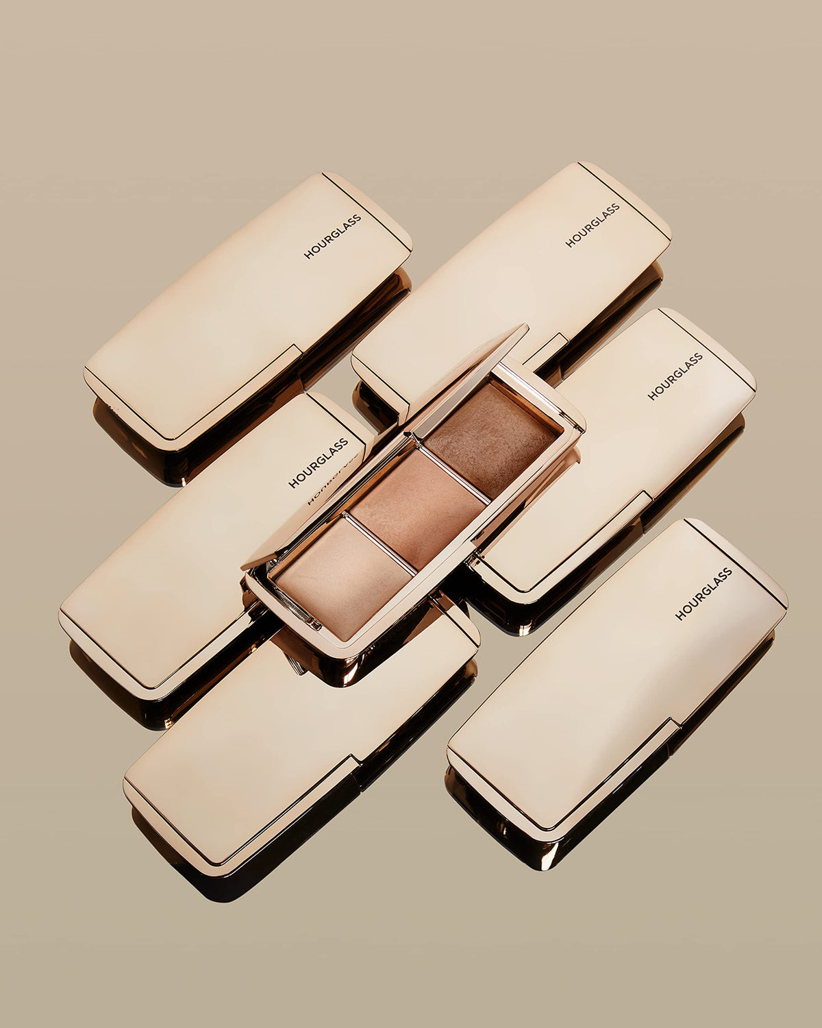 Hourglass Ambient Lighting Palette Vol 2 packaging features sleek cruelty-free design.