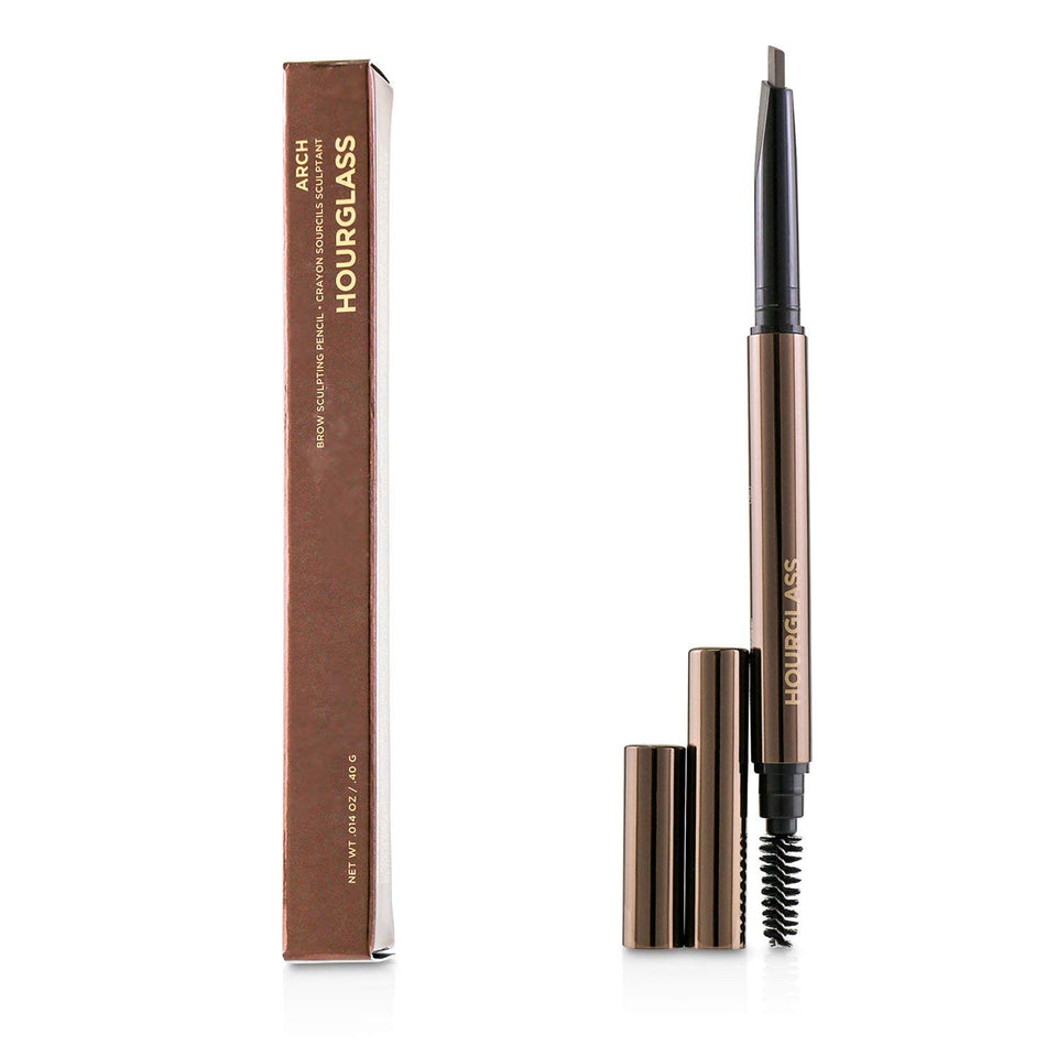 Hourglass Arch Brow Sculpting Pencil triangle tip for precise shaping and filling.