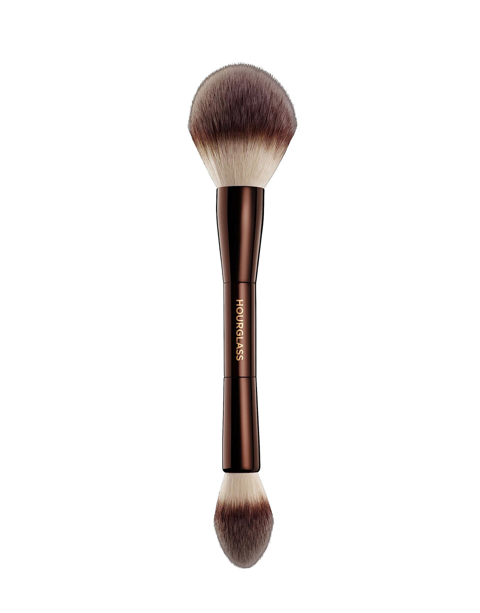 Hourglass Veil Powder brush for precise under-eye setting and touch-ups
