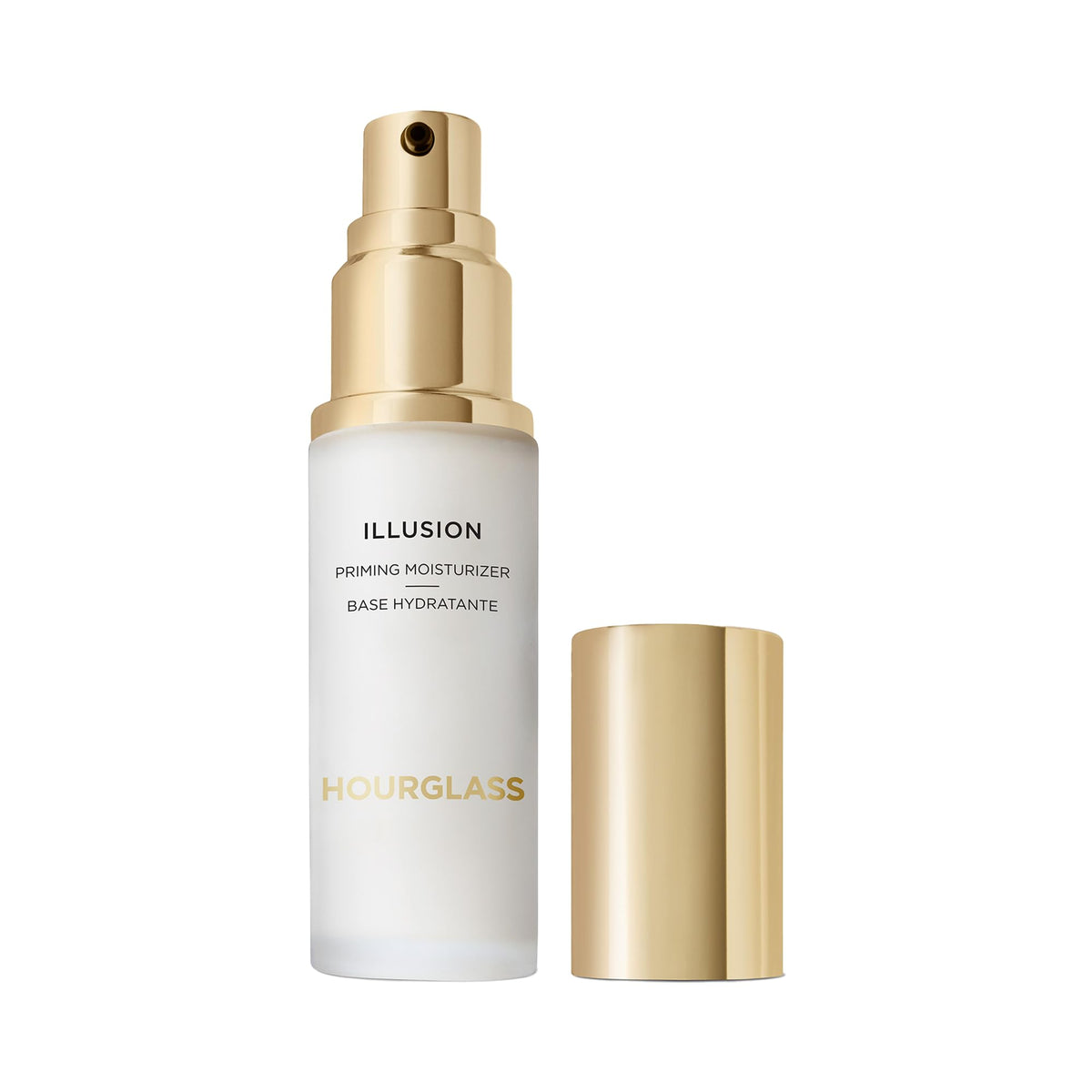 Hourglass Illusion Priming Moisturizer texture absorbs quickly, leaving a non-greasy finish.