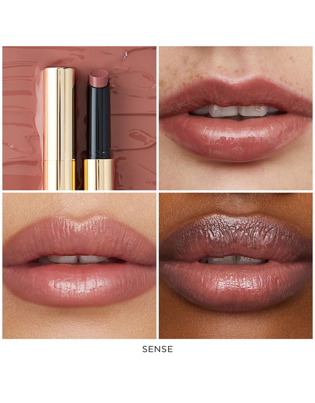 Cooling sensation upon application of Hourglass Phantom Glossy Balm Sense 110.