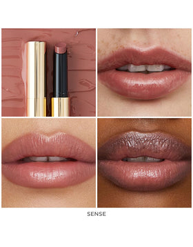 Cooling sensation upon application of Hourglass Phantom Glossy Balm Sense 110.