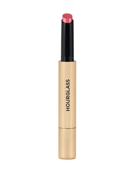 Hourglass Phantom Volumizing Glossy Balm twist-up close-up showing hydrating shine