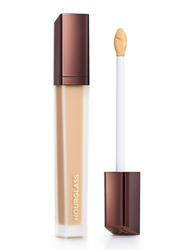 Hourglass Vanish bottle showing weightless coverage for skin