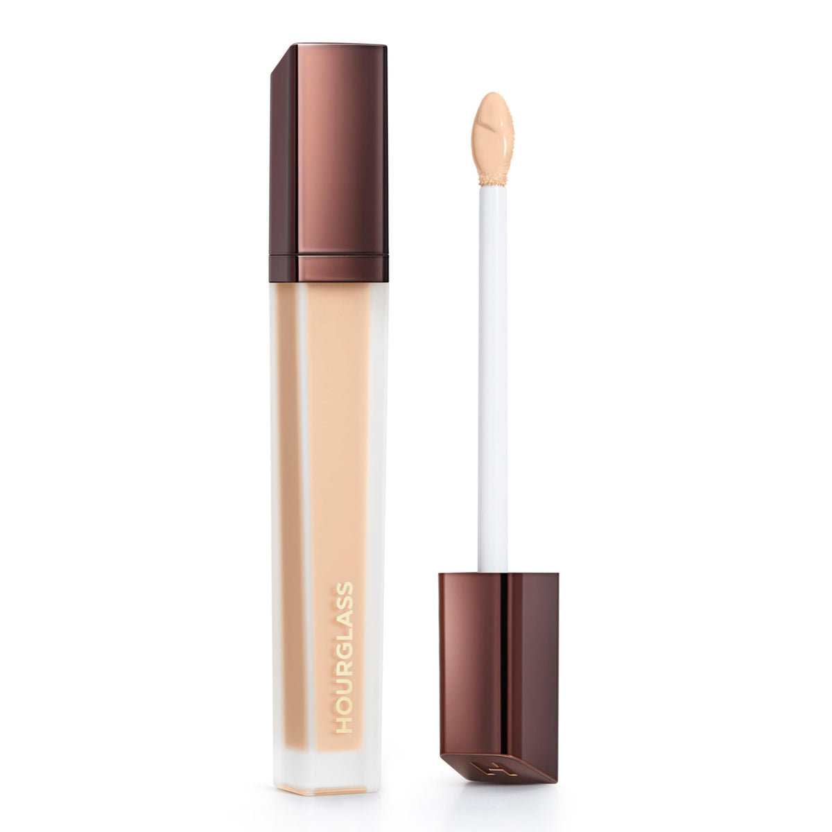 Hourglass Vanish Airbrush Concealer bottle shows weightless texture for natural coverage.