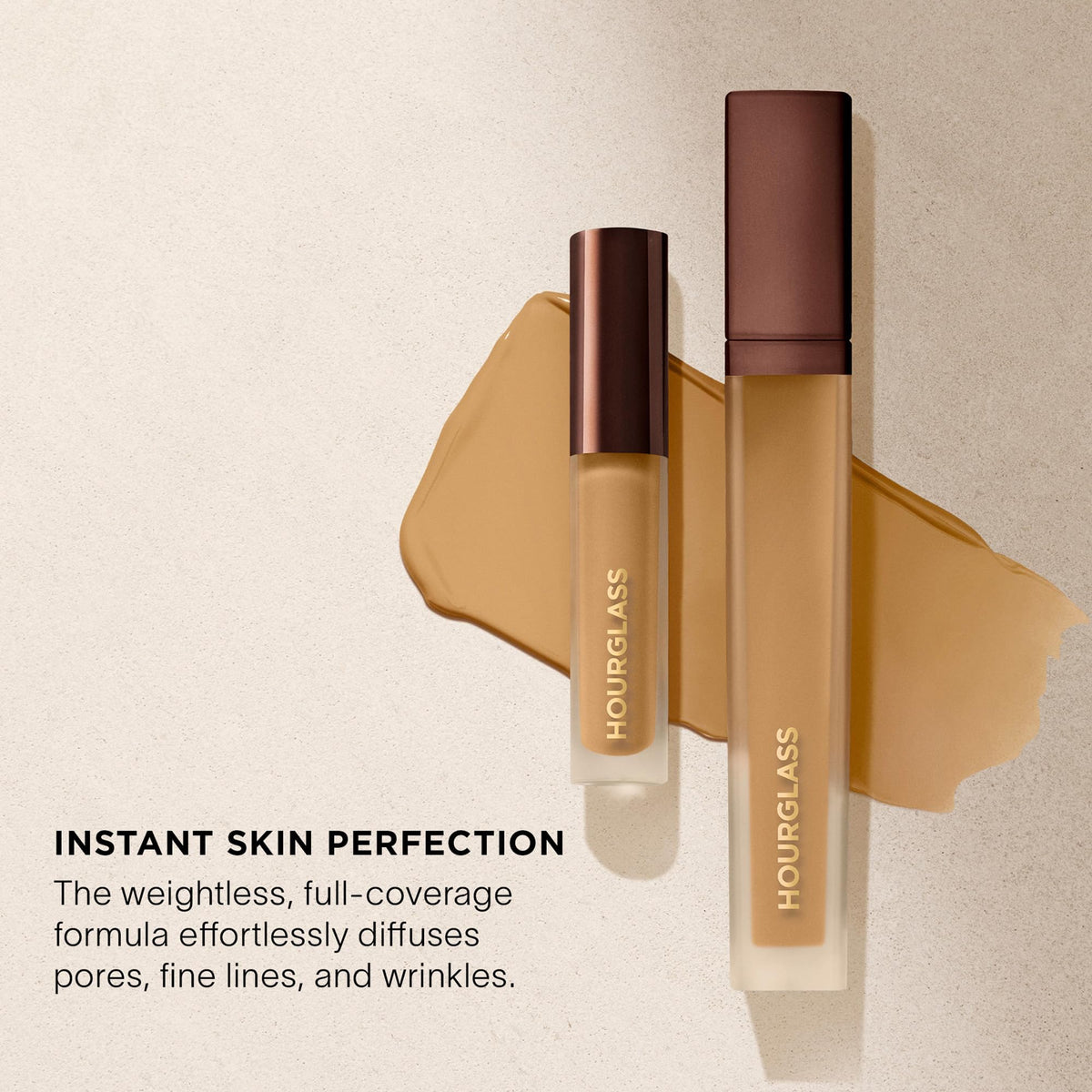 Hourglass Vanish Airbrush Concealer waterproof wear test for long-lasting results.