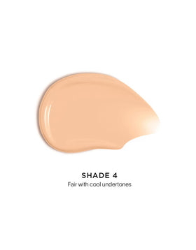 Hourglass Veil Hydrating Skin Tint swatch on arm shows sheer, buildable coverage