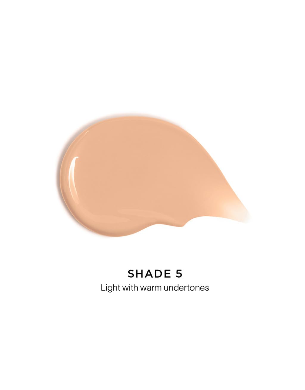 Hourglass Veil Hydrating Skin Tint swatch on cheek for even, natural coverage