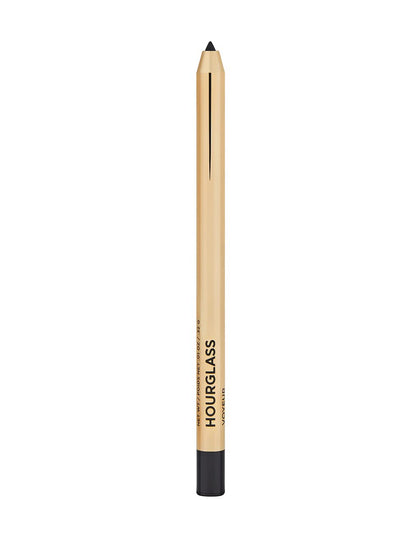 Hourglass Voyeur waterproof mechanical gel liner in Obsidian for crisp, long-lasting eye definition.