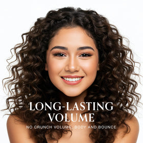 HOURS haircare Full-Time Plumping Mousse award-winning packaging hints at trusted quality