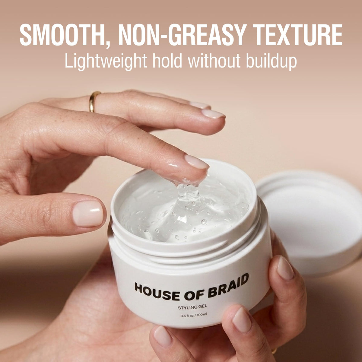 House Of Braid moisturizing ingredients image hints at nourished hair and scalp comfort.