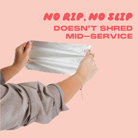 House of Foils pre-cut 5x11 foil sheets speed up application during highlights and color services.