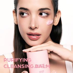 Emulsifies with water to create a milky cleanse for House of Hur Purifying Balm.