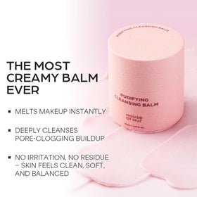 Softens skin after cleansing for a refreshed feel with House of Hur Purifying Balm.