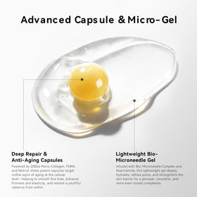 House of Nutrition Deep Collagen bio microneedle pack shows delivery system