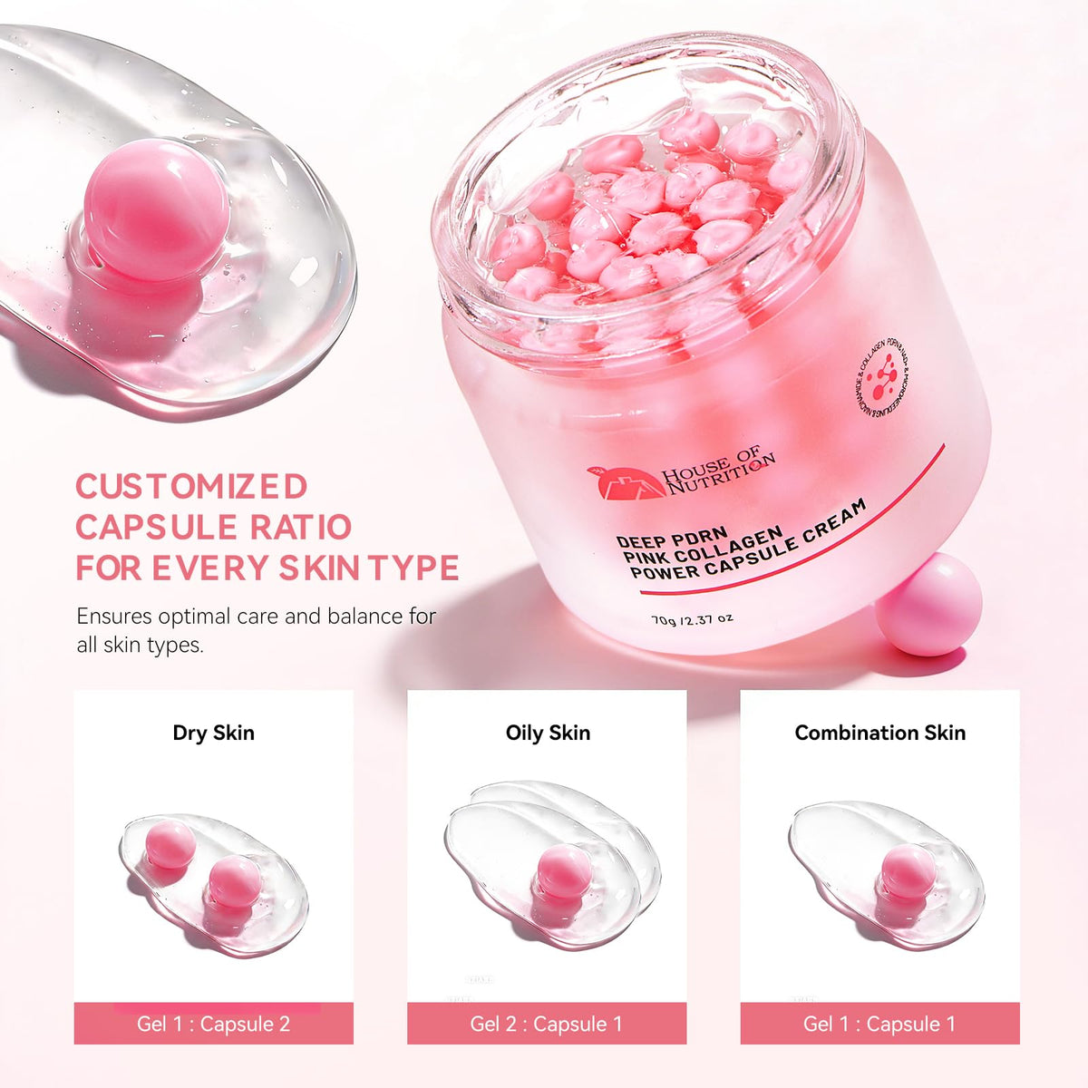 House of Nutrition squalane and botanicals shot highlights soothing comfort
