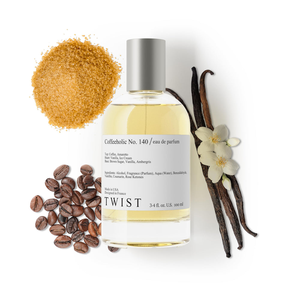 House of Twist Coffeeholic No. 140 bottle front showing bold coffee notes for daily indulgence