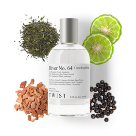 House of Twist Twist River 64 bottle, unisex fragrance for daily wear.