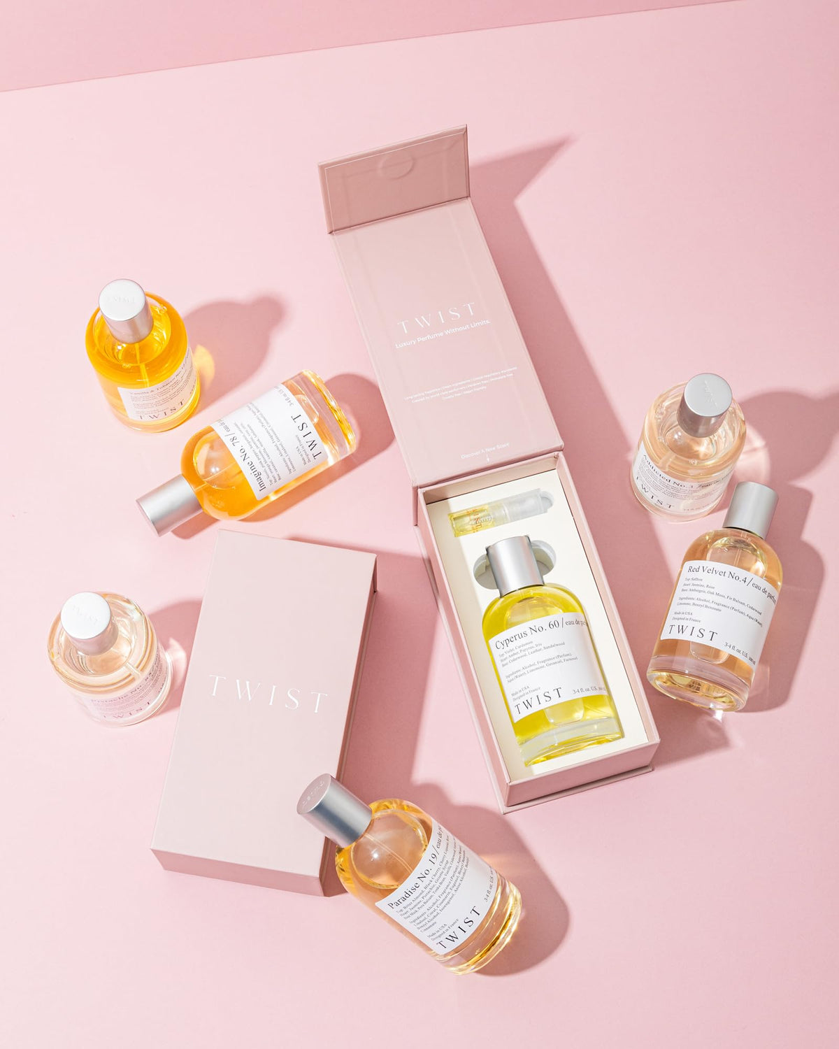 House of Twist Twist River 64 packaging, recyclable materials and responsible design.