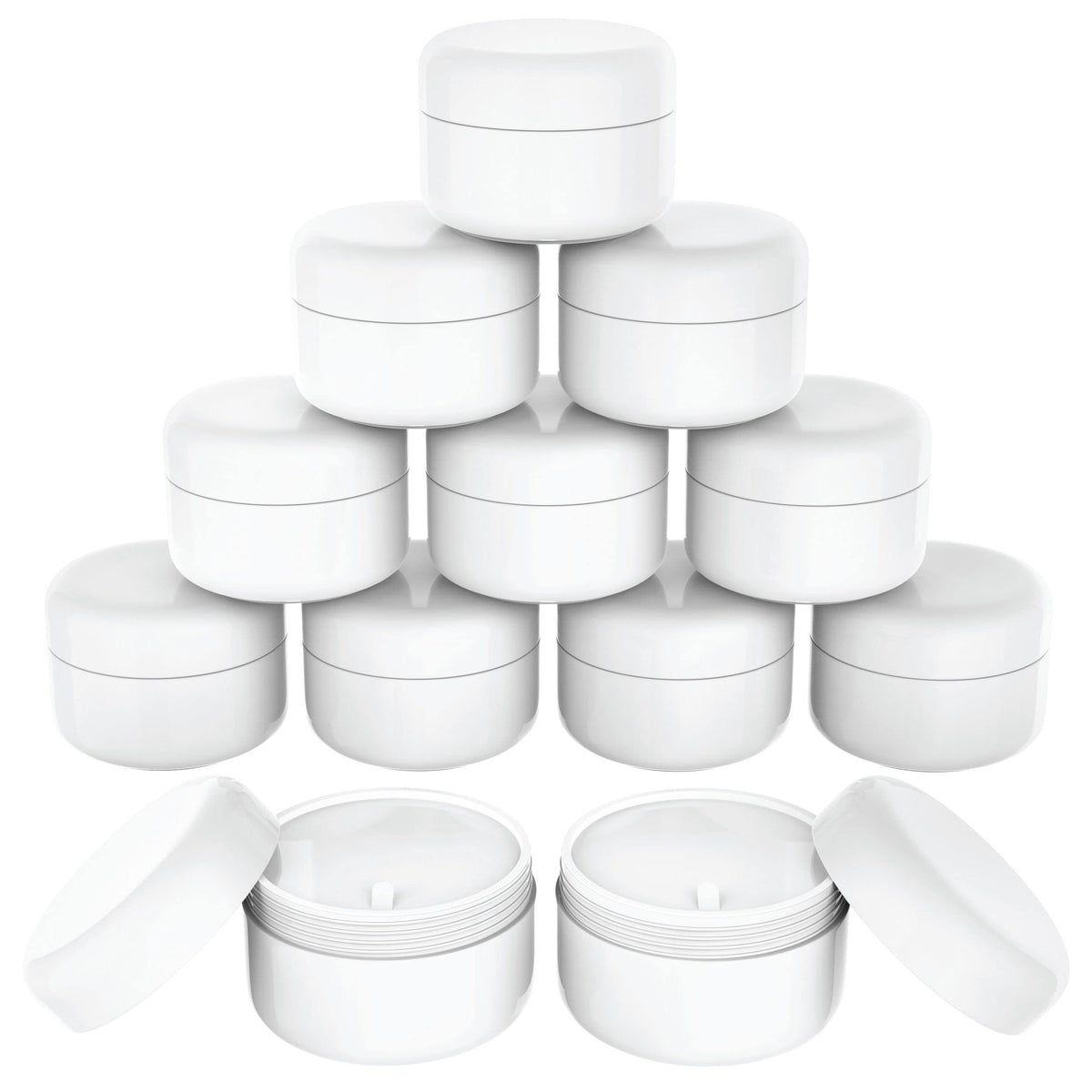 Houseables lotion jar with white lid shows airtight seal for travel.