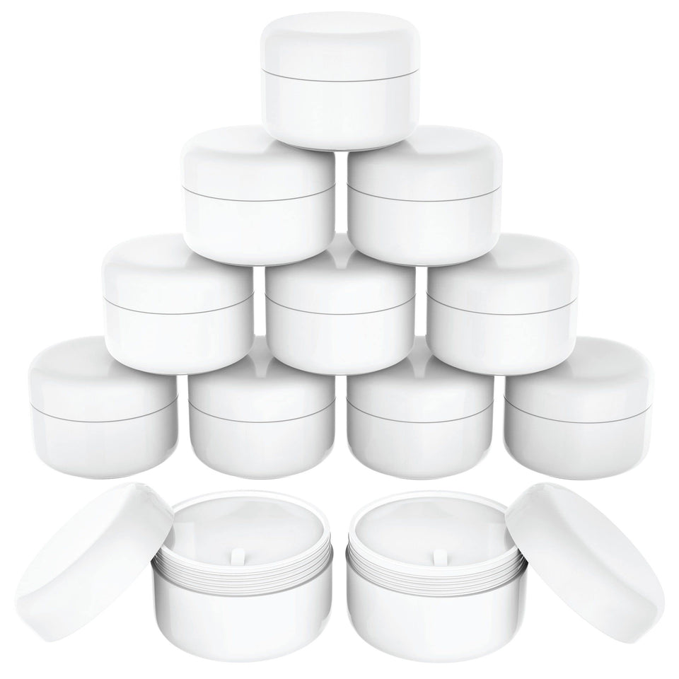 Houseables lotion jar with white lid shows airtight seal for travel.