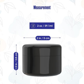 Houseables multi-use cosmetic container suitable for makeup, oils, balms, or small accessories.