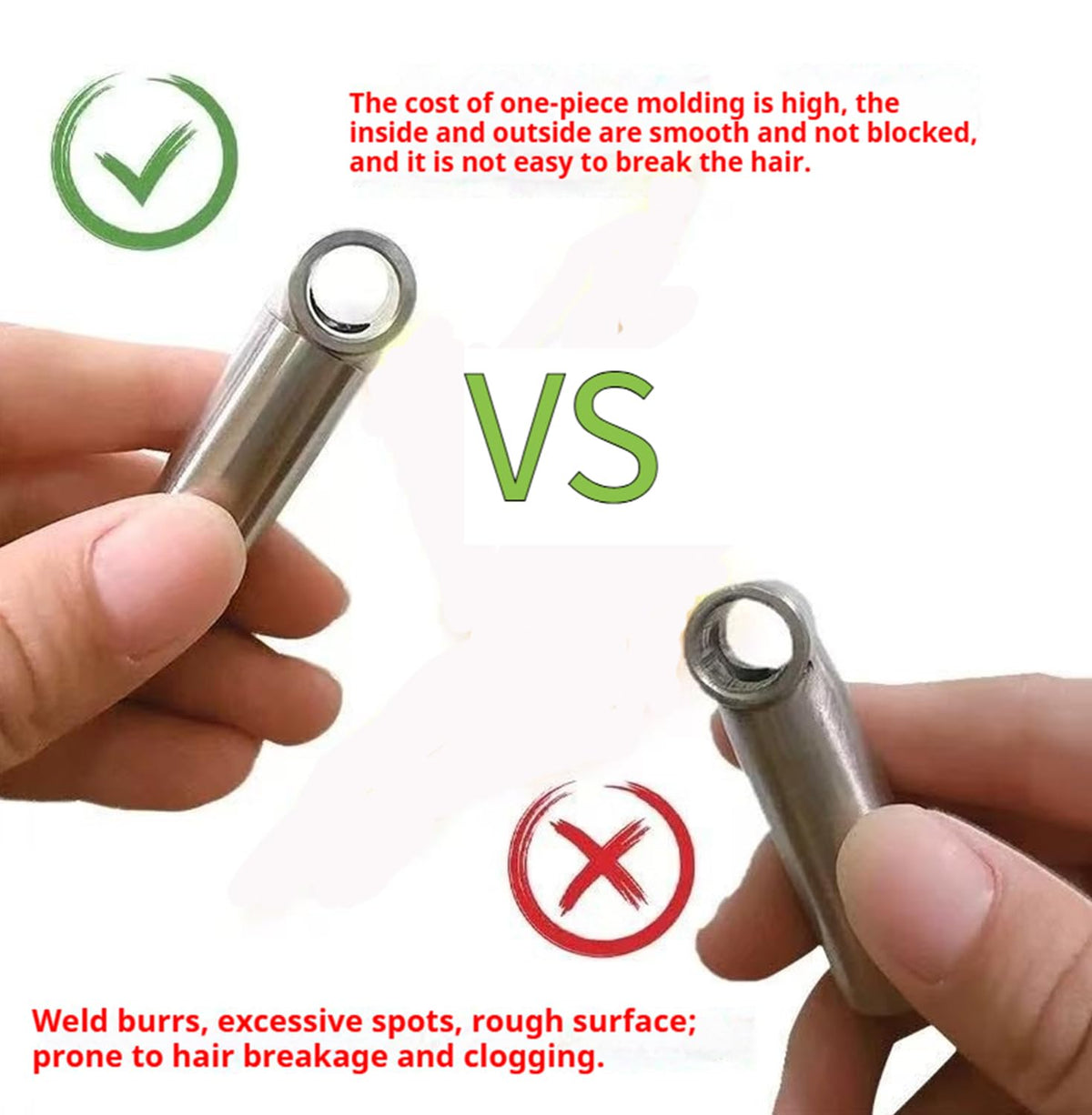 HOWANTIXY Dreadlocks Machine 10 mm option aids faster, consistent loc formation.