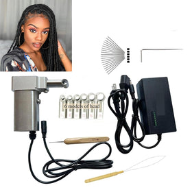 HOWANTIXY Dreadlocks Machine front view shows compact, portable design for at home use.