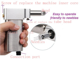 HOWANTIXY Dreadlocks Machine kit contents highlight six size options for custom loc thickness.