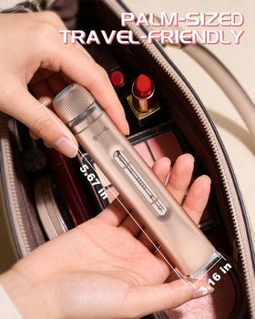 HOWSYKI bikini trimmer compact 2-in-1 travels easily for on-the-go grooming