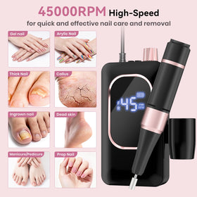 Hoxida portable lightweight design ideal for travel and on‑the‑go manicures
