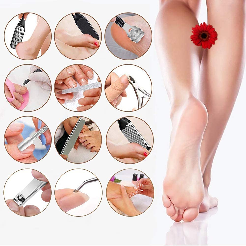 Hoxida pedicure tool set included for complete foot care