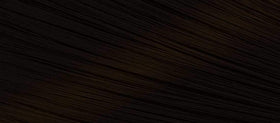 Hoyu Bigen Speedy Hair Color Refill No.8 Natural Black final shade after quick 10-minute application.