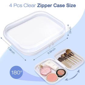 HQAUT double zipper design provides easy access while shielding contents from dust.