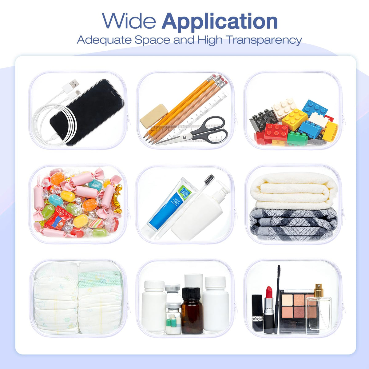 HQAUT travel-friendly design reduces clutter and keeps essentials easily accessible.