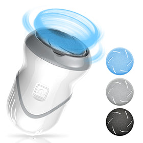 HQISTAR foot callus remover with vacuum suction for mess-free at-home pedicures.