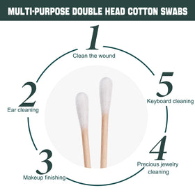 HQSL-sund swabs suitable for pet care and gentle cleaning.