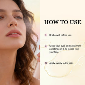 HRTTUO reef-safe SPF mist ideal for beach weddings and daily wear.
