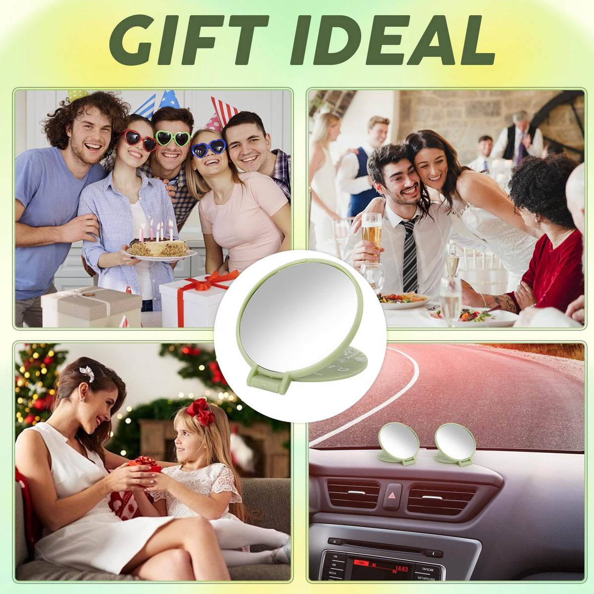 HSDSH small mirror ideal for events and favors