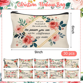 HSDSH canvas makeup bag collection showing multiple styles for versatile gifting.
