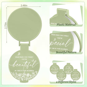 HSDSH portable mirror for quick touch-ups on the go
