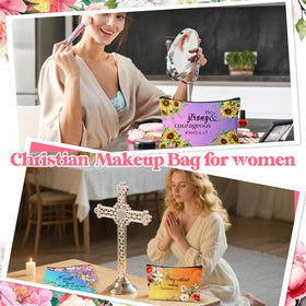 HSDSH inspirational makeup bag makes a thoughtful gift for mom and friends.