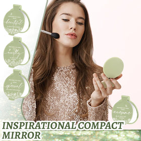 HSDSH round mirror in a compact pack, easy to carry
