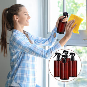 Hsei amber bottle organized storage for DIY kits and bulk prep